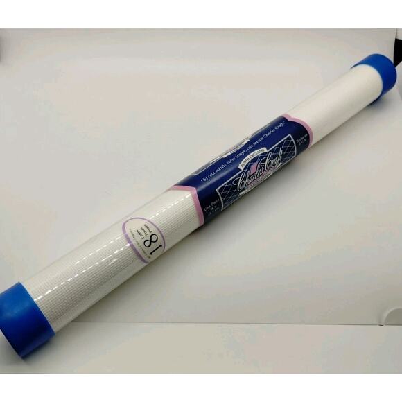 White AidaCloth / Charles Craft 18 Count 15x18 One Piece - 100% COTTON - New - Picture 2 of 5